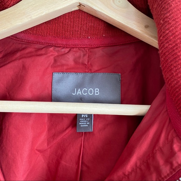 Jacob - Red Bomber Jacket - Picture 2 of 5